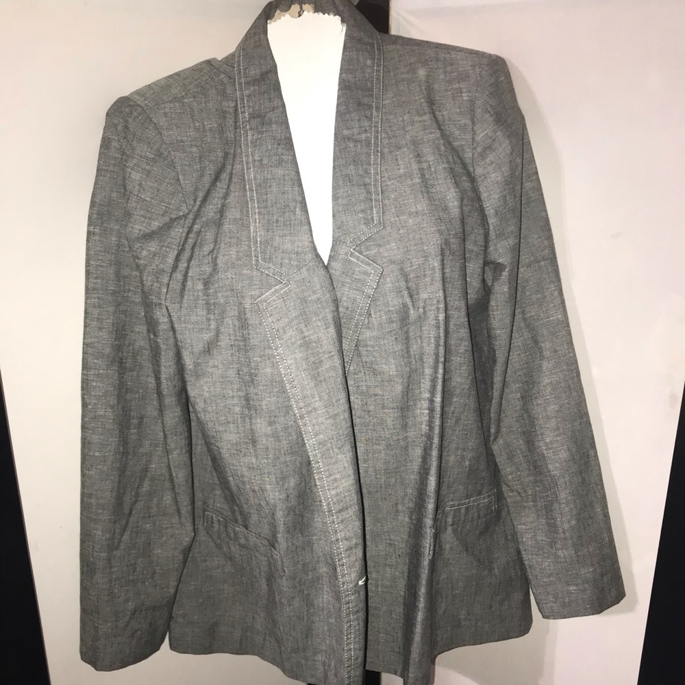 Leslie Fay Grey Jacket